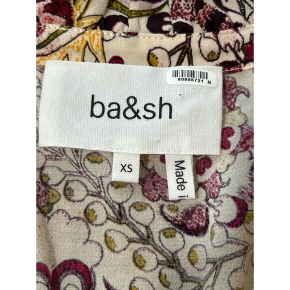 ba&sh Women's Lady Dress Maxi Floral Paisley V-Neck Size XS - Picture 3 of 8